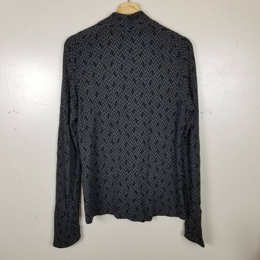 IBEX 100% Merino Wool Full Zip Sweater Shell US L - Picture 6 of 7